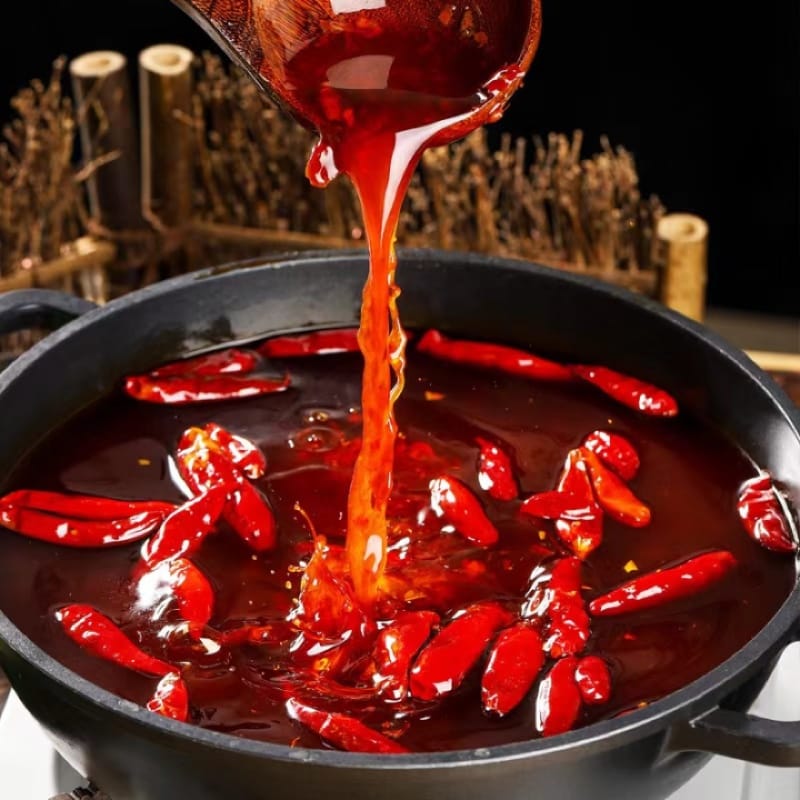 fenlei-16 Premium Commercial Hot Pot Soup Base - Authentic Sichuan MaLa / Mild Bone Broth - Image 1